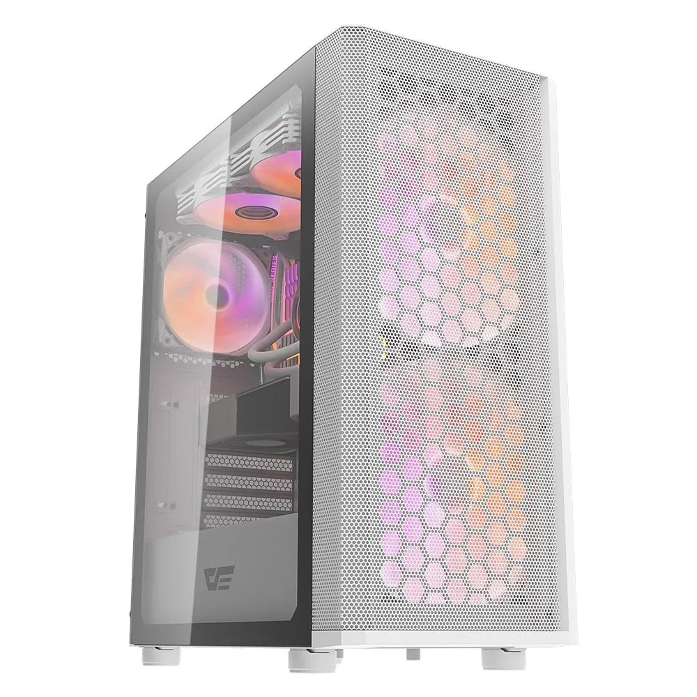 Darkflash Casing DK360 WHITE WITH FANS Darkflash Casing DK360 WHITE WITH FANS